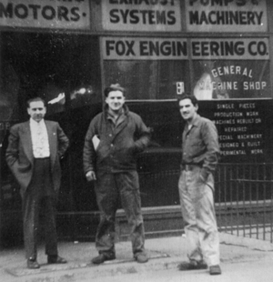 Original Founders of Fox Engineering Company - Abe Weiner, Murray Fox, Irving Fox